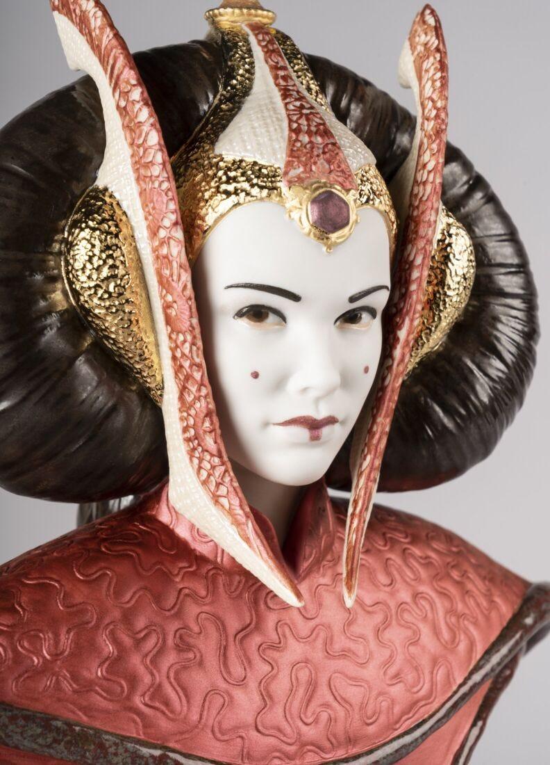Lladro Escultura La Reina Amidala™ En La Sala Del Trono. Serie Limitada