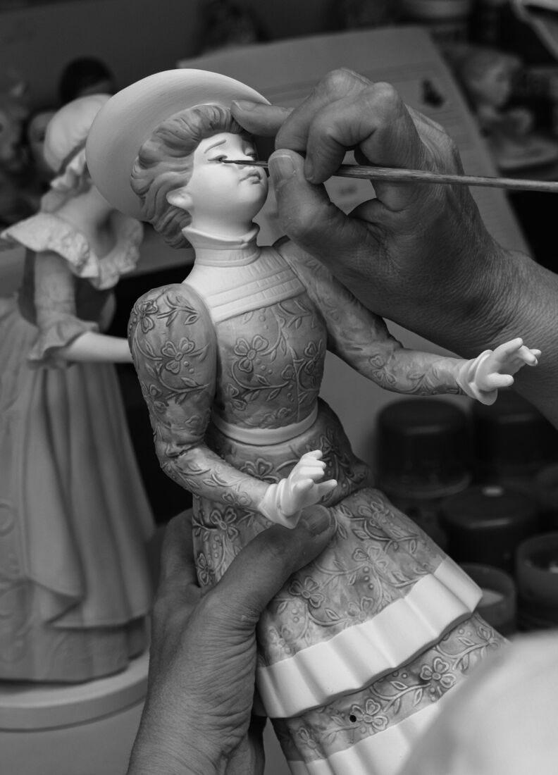 Lladro Escultura Mercado De Las Flores. Serie Limitada