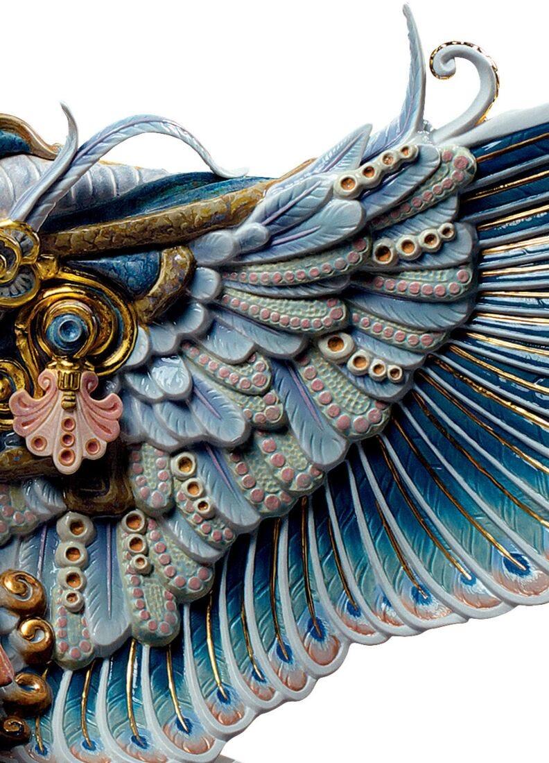 Lladro Escultura Mujer Fantasía Alada. Serie Limitada