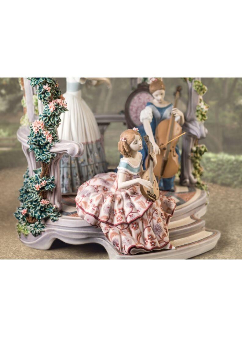 Lladro Escultura Mujeres Sinfonía Estival. Serie Limitada