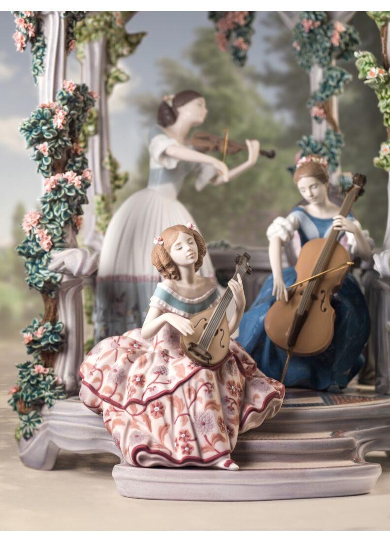 Lladro Escultura Mujeres Sinfonía Estival. Serie Limitada