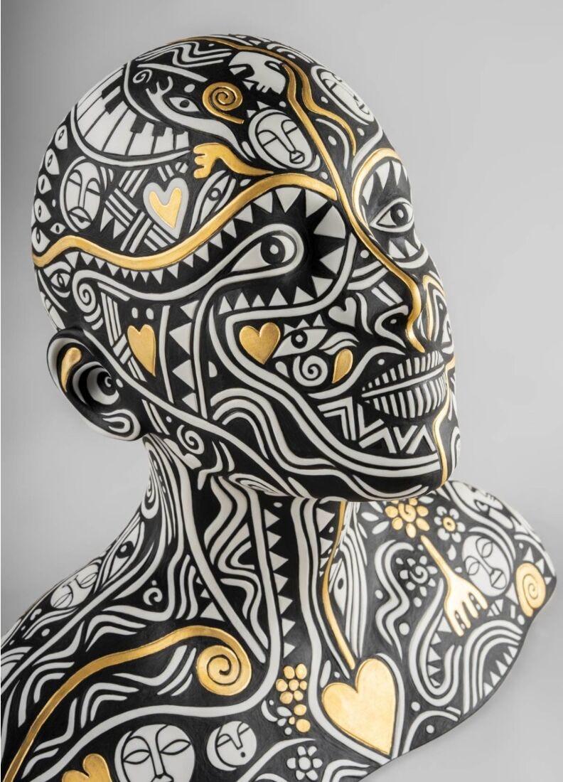 Lladro Escultura The Dreamer By Laolu - Busto. Serie Limitada