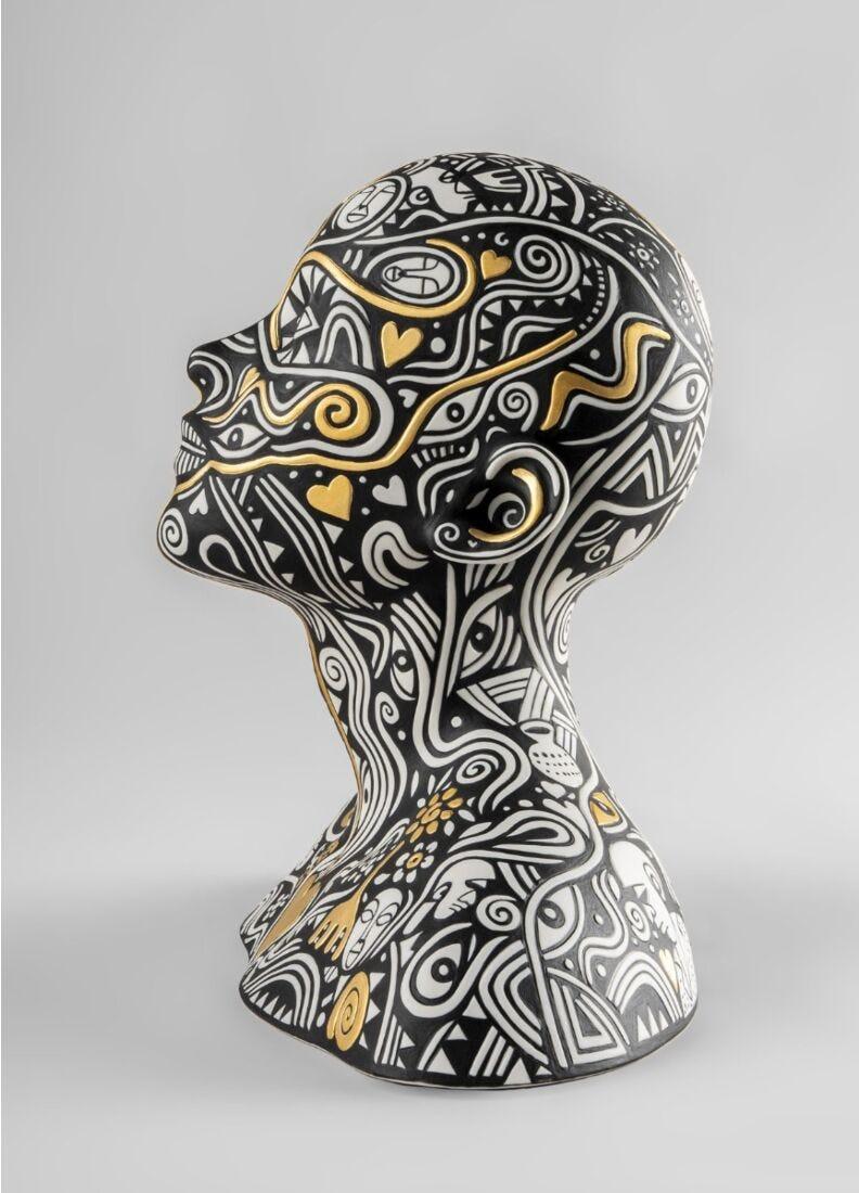 Lladro Escultura The Dreamer By Laolu - Busto. Serie Limitada