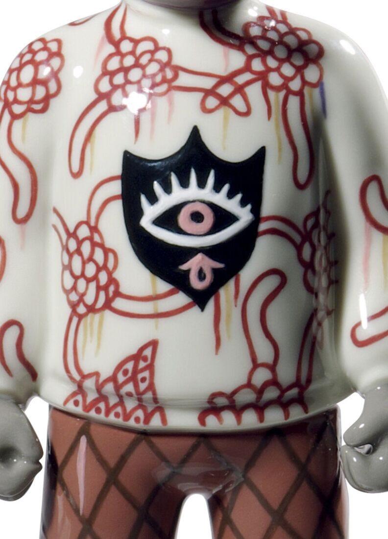 Lladro Escultura The Guest By Gary Baseman. Mddelo Pequeño. Serie Numerada