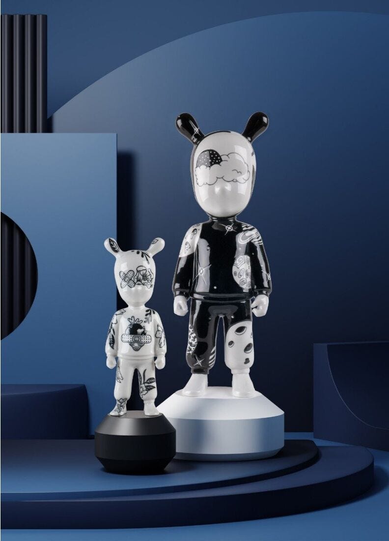 Lladro Escultura The Guest By Henn Kim. Modelo Pequeño. Serie Numerada