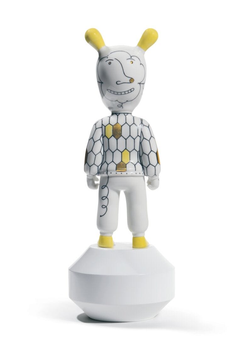 Lladro Escultura The Guest By Jaime Hayon. Modelo Pequeño. Serie Numerada