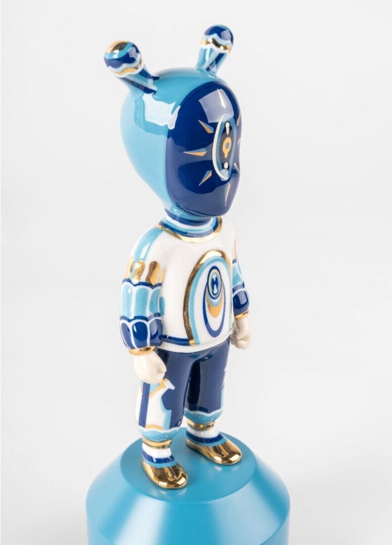 Lladro Escultura The Guest By Kzeng Jiang - Little. Serie Numerada