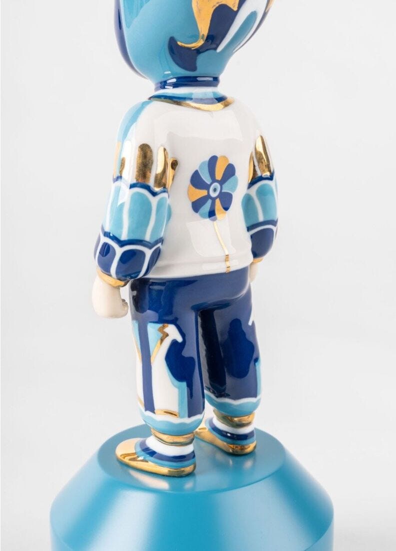 Lladro Escultura The Guest By Kzeng Jiang - Little. Serie Numerada