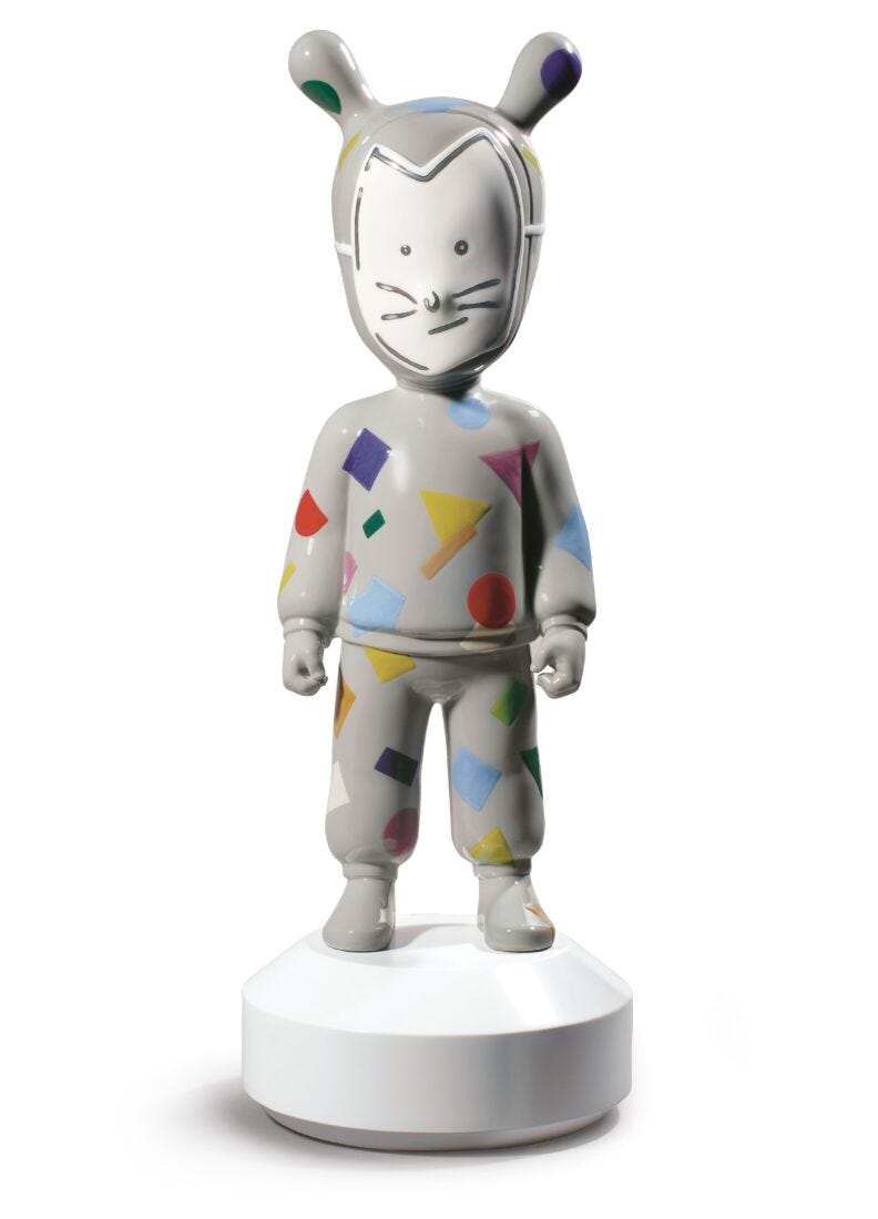 lladro Escultura The Guest by Paul Smith. Modelo grande. Serie limitada