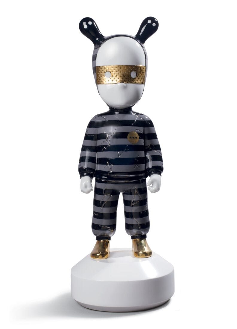 Lladro Escultura The Guest By Rolito. Modelo Grande. Serie Limitada