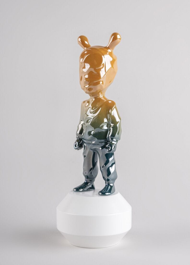 Lladro Escultura The Guest By Supakitch. Modelo Pequeño. Serie Numerada