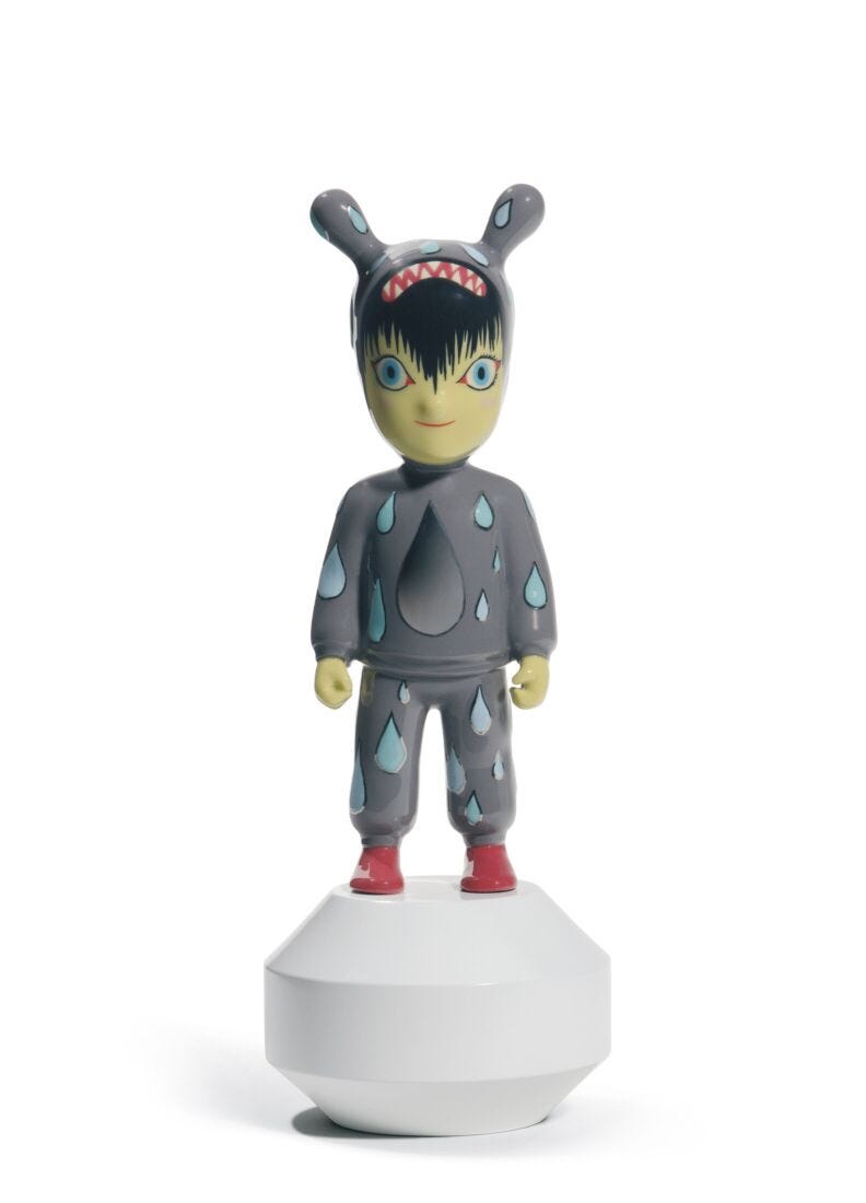 lladro Escultura The Guest by Tim Biskup. Modelo pequeño. Serie numerada