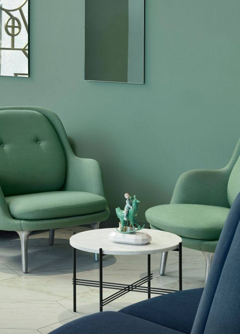 Lladro Escultura The Rocking Chicken Ride. By Jaime Hayon