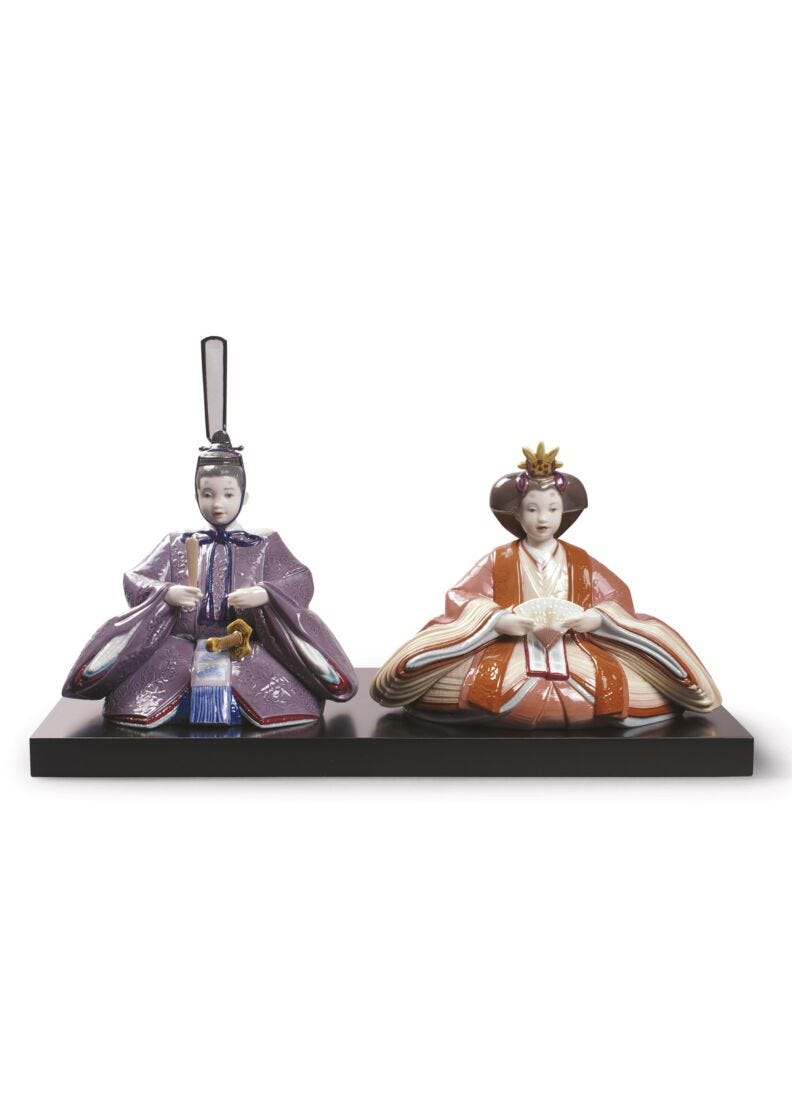 lladro Figura Hina Dolls. Versión especial. Serie limitada