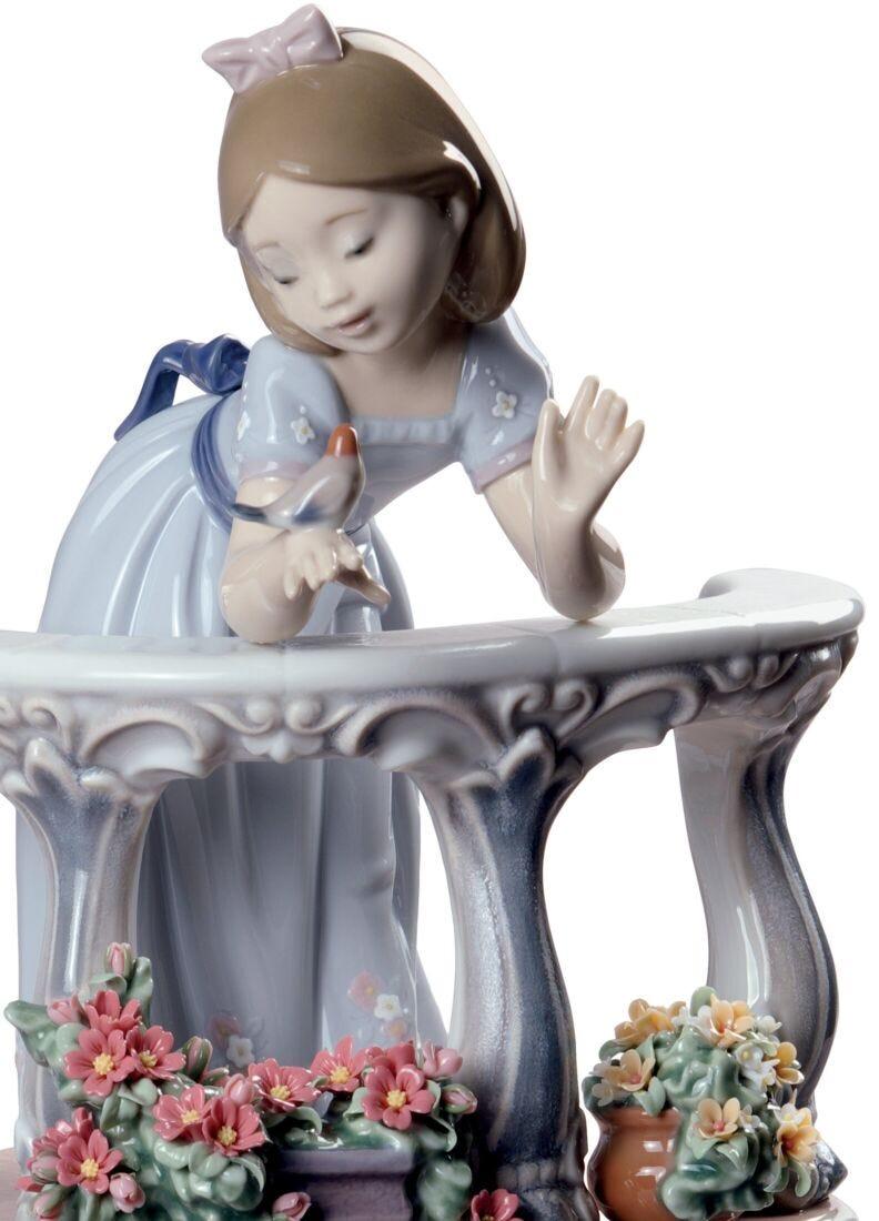 Lladro Figura Niña El Despertar De La Primavera. Edición Especial