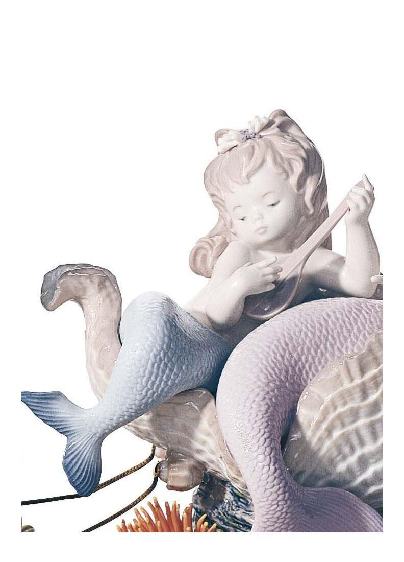 lladro Figura niños Paseo bajo el mar. Serie limitada