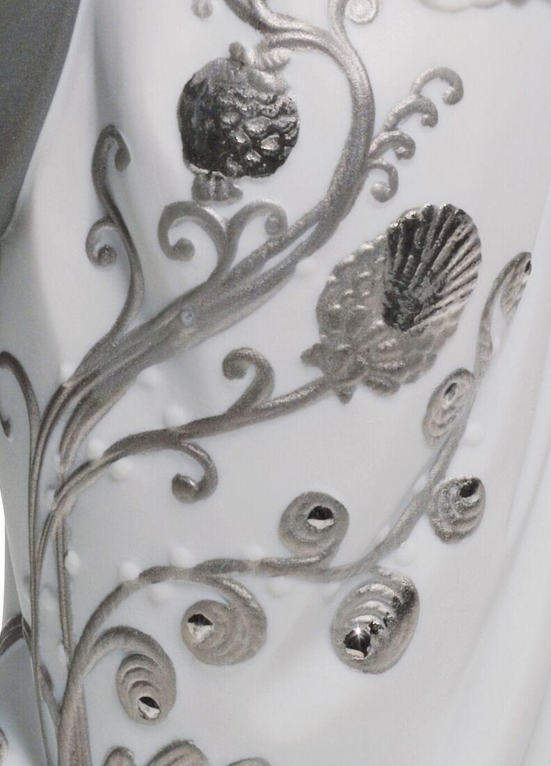 lladro Figura pareja El vals de los novios. Lustre plata