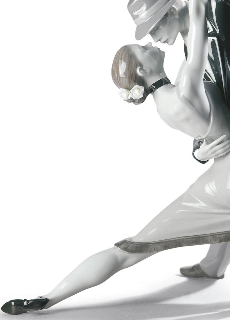 Lladro Figura Pareja Tango Apasionado. Serie Limitada