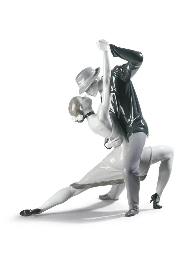 Lladro Figura Pareja Tango Apasionado. Serie Limitada