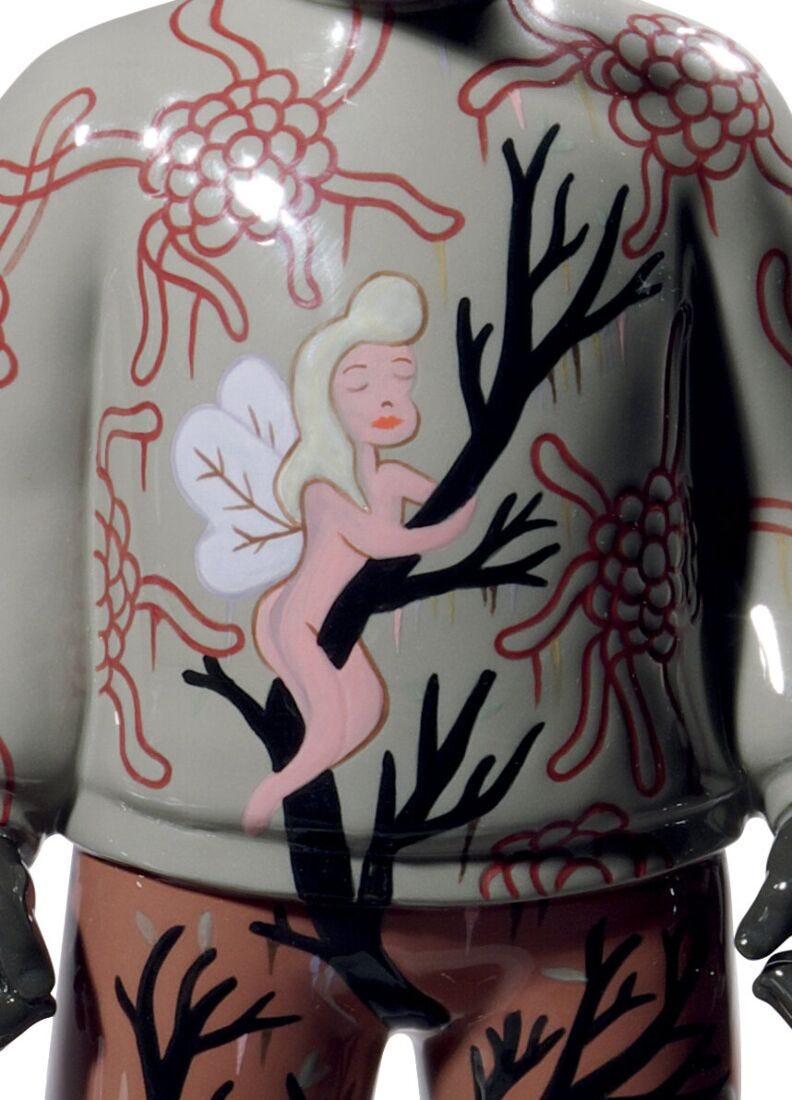 Lladro Figura The Guest By Gary Baseman. Grande. Serie Limitada