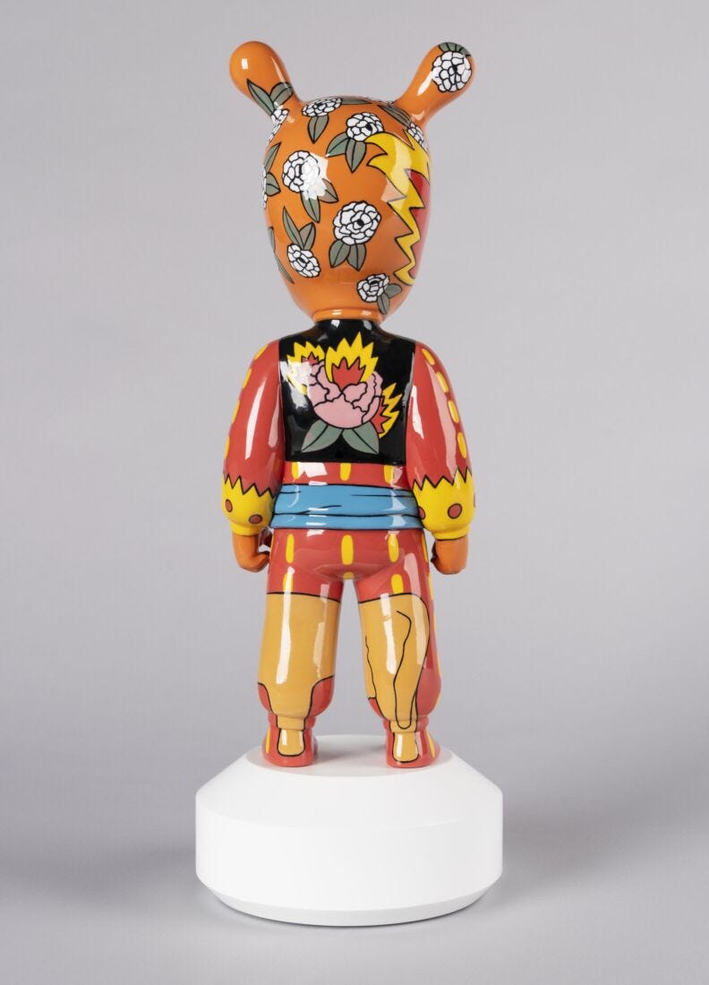 Lladro Figura The Guest By Ricardo Cavolo. Grande. Serie Limitada