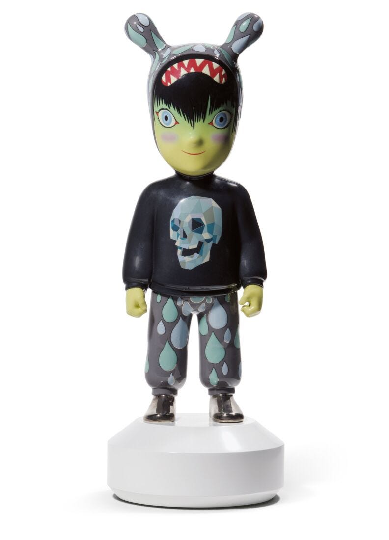 lladro Figura The Guest by Tim Biskup. Grande. Serie limitada