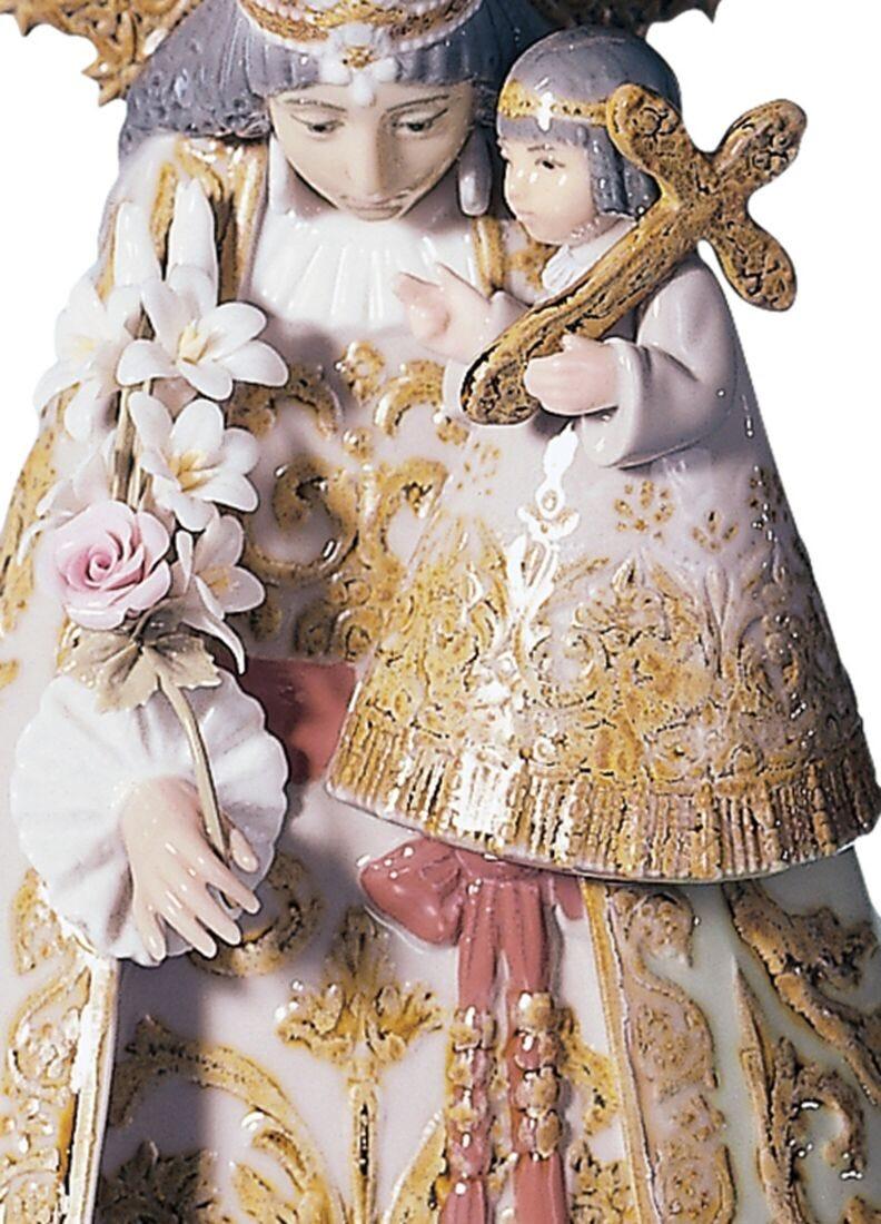 lladro Figura Virgen de los Desamparados. Serie numerada