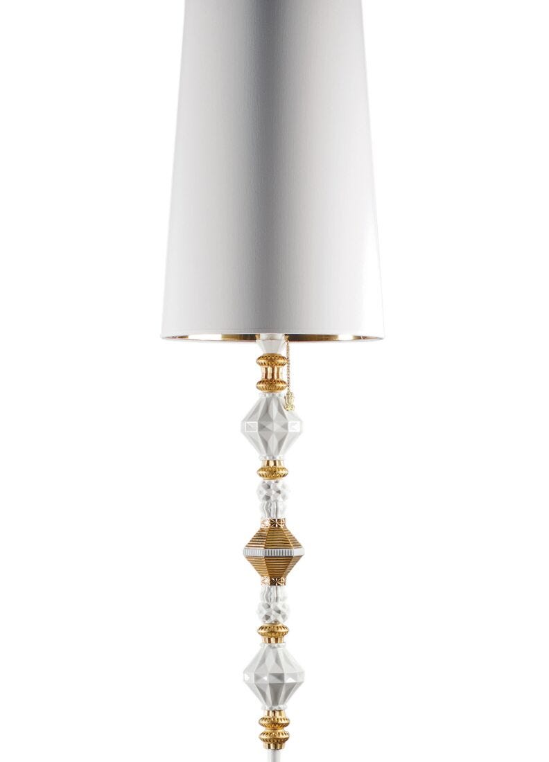 lladro Lámpara de pie II Belle de Nuit. Lustre oro (CE)