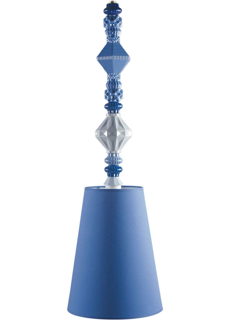 lladro Lámpara de techo II Belle de Nuit. Azul (CE/UK/CCC)