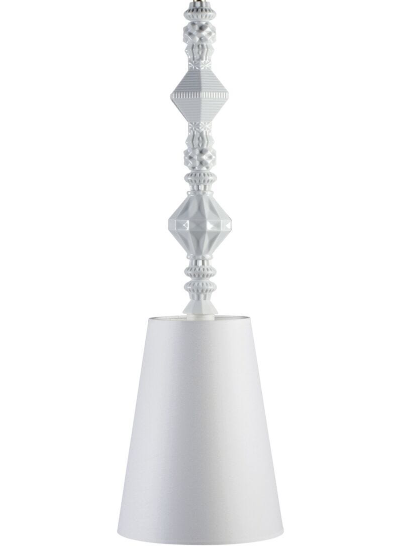 lladro Lámpara de techo II Belle de Nuit. Blanco (CE/UK/CCC)
