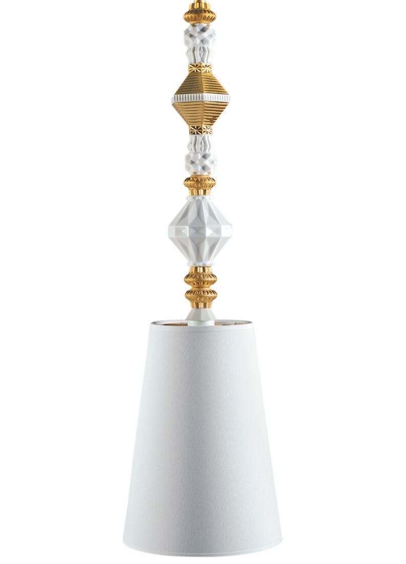 lladro Lámpara de techo II Belle de Nuit. Lustre oro (CE/UK/CCC)
