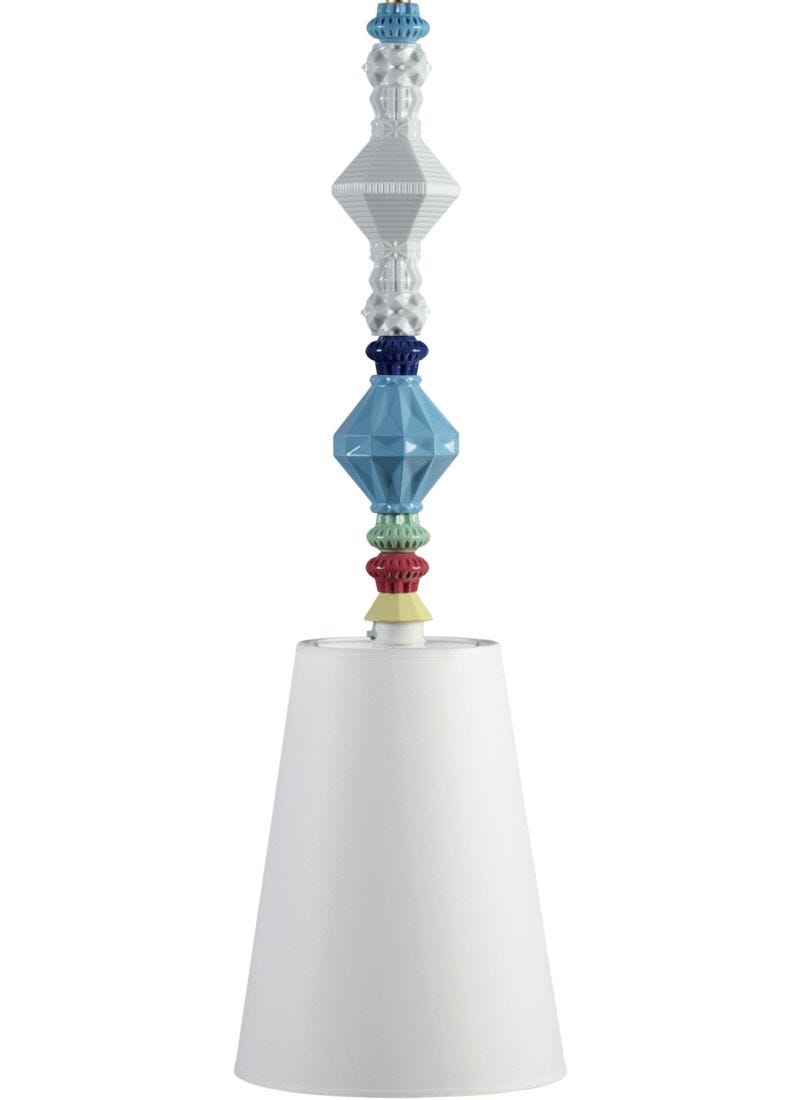 lladro Lámpara de techo II Belle de Nuit. Multicolor (CE/UK/CCC)