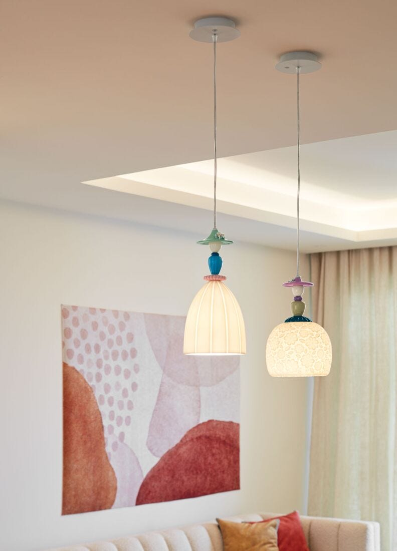 Lladro Lámpara De Techo Mademoiselle Annette (CE/UK/CCC)