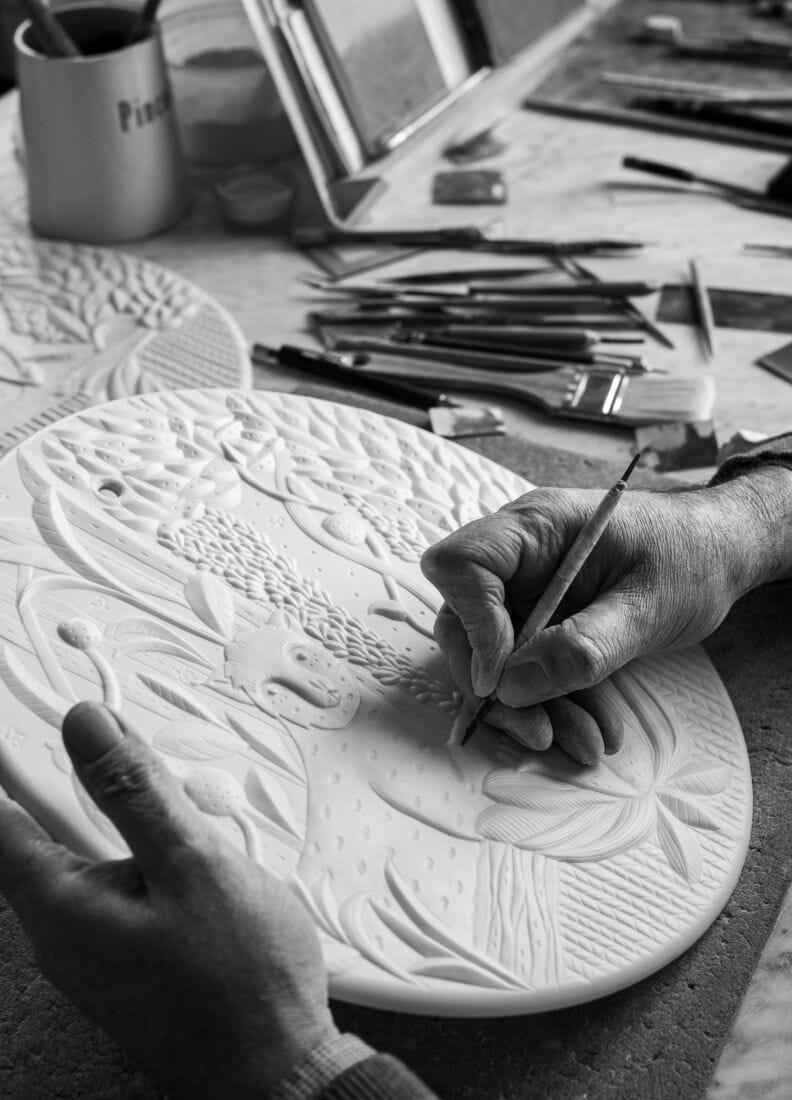 Lladro Aplique De Pared Jungla (CE/UK)