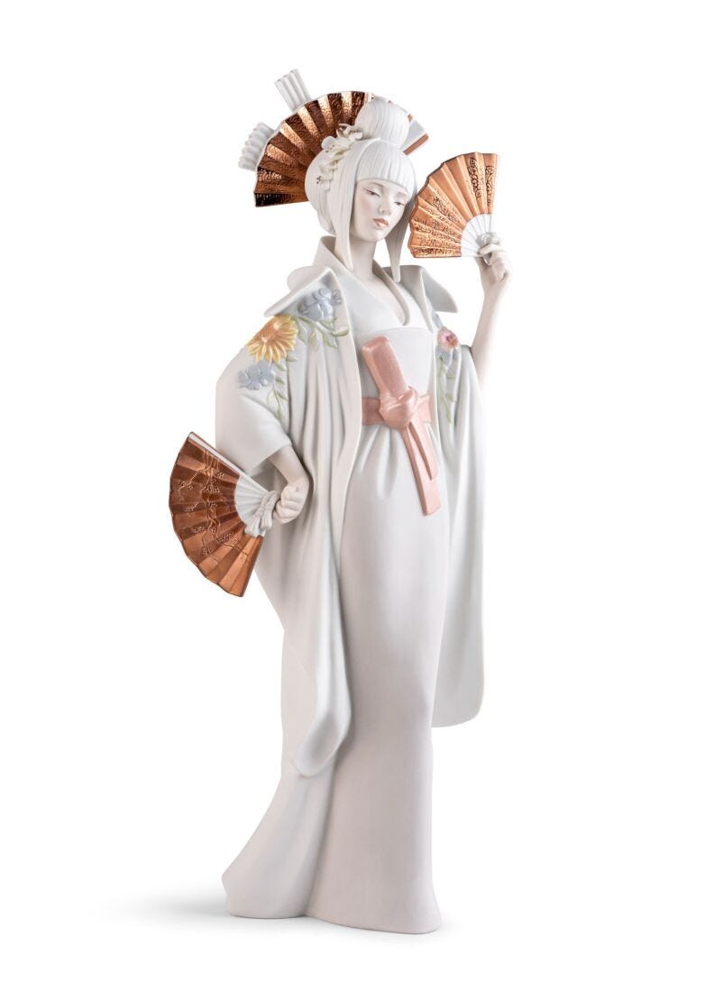 lladro Bailarina japonesa