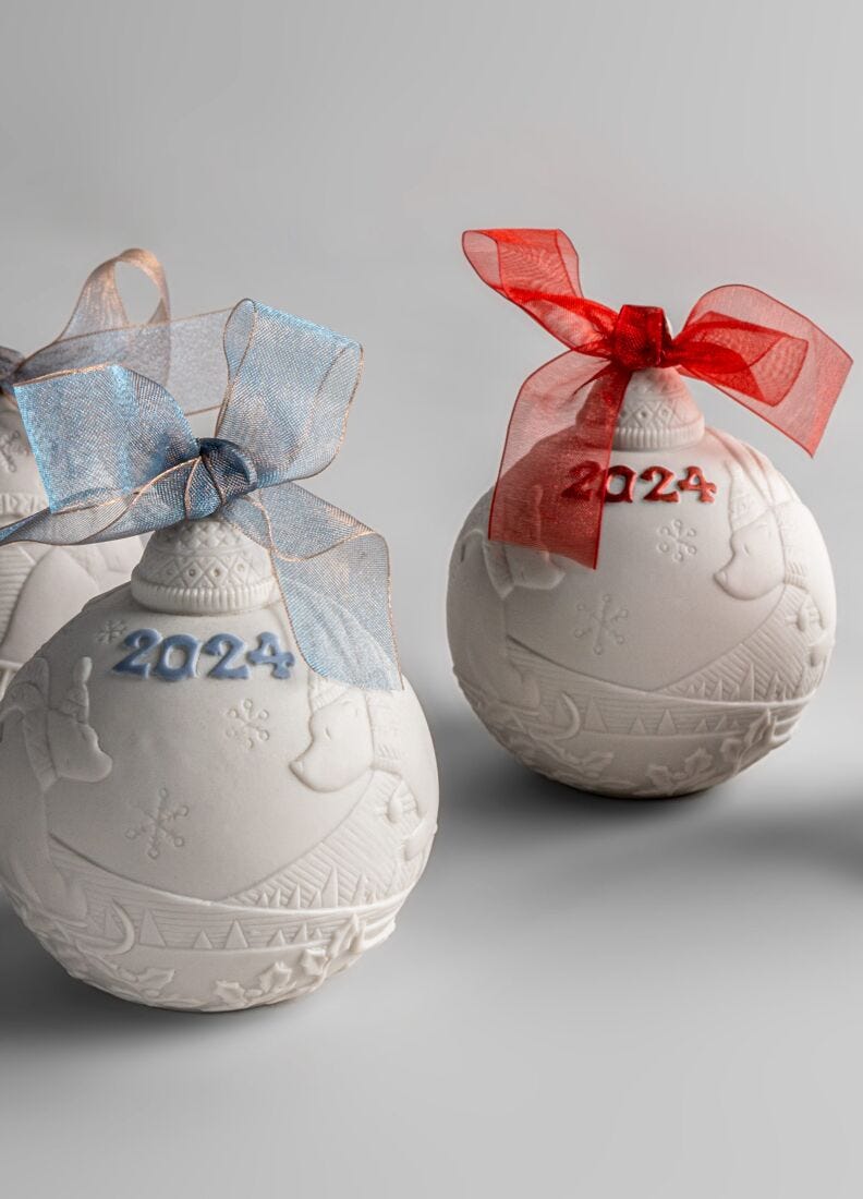 Lladro Bola Navidad 2024