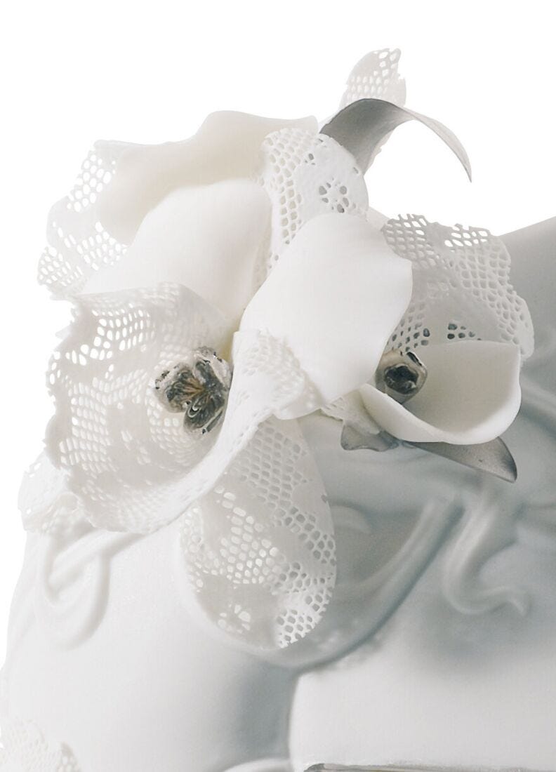 lladro Busto My fair lady. Lustre plata