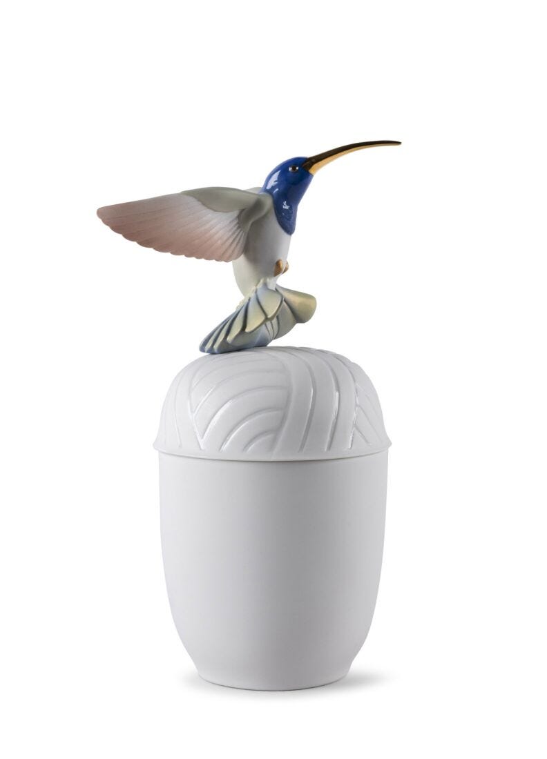 lladro Caja Colibrí