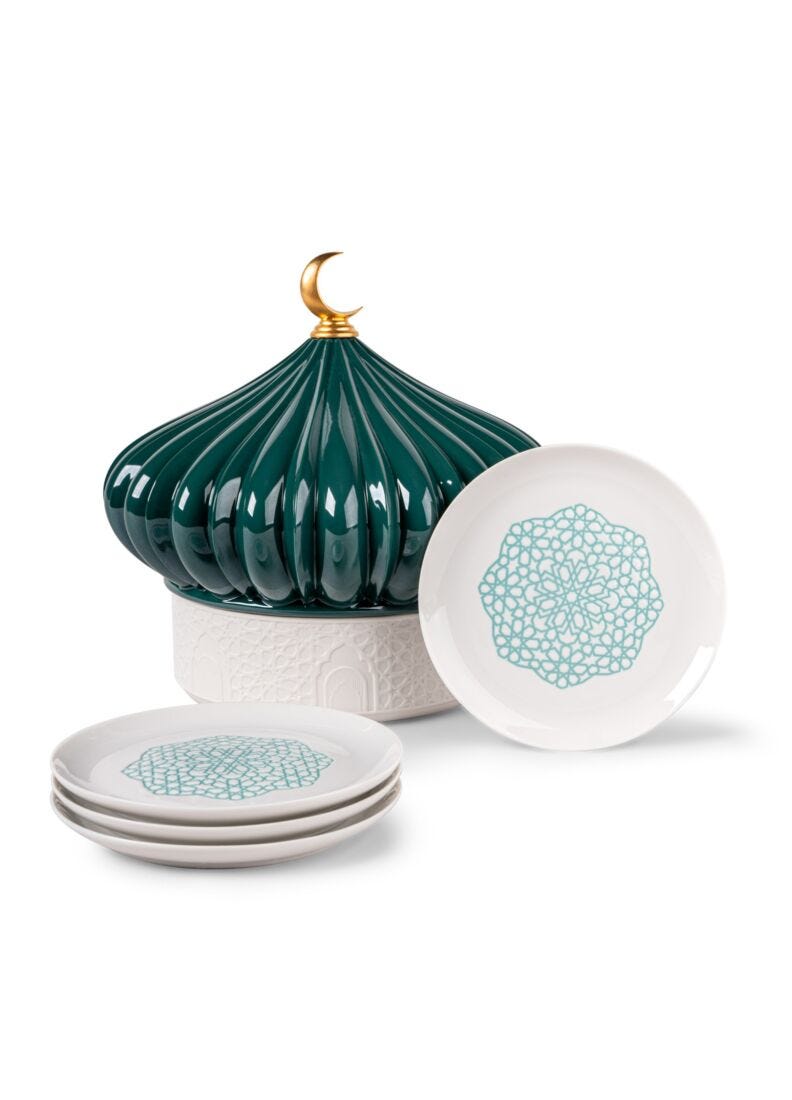 lladro Caja con platos Majestic Nights