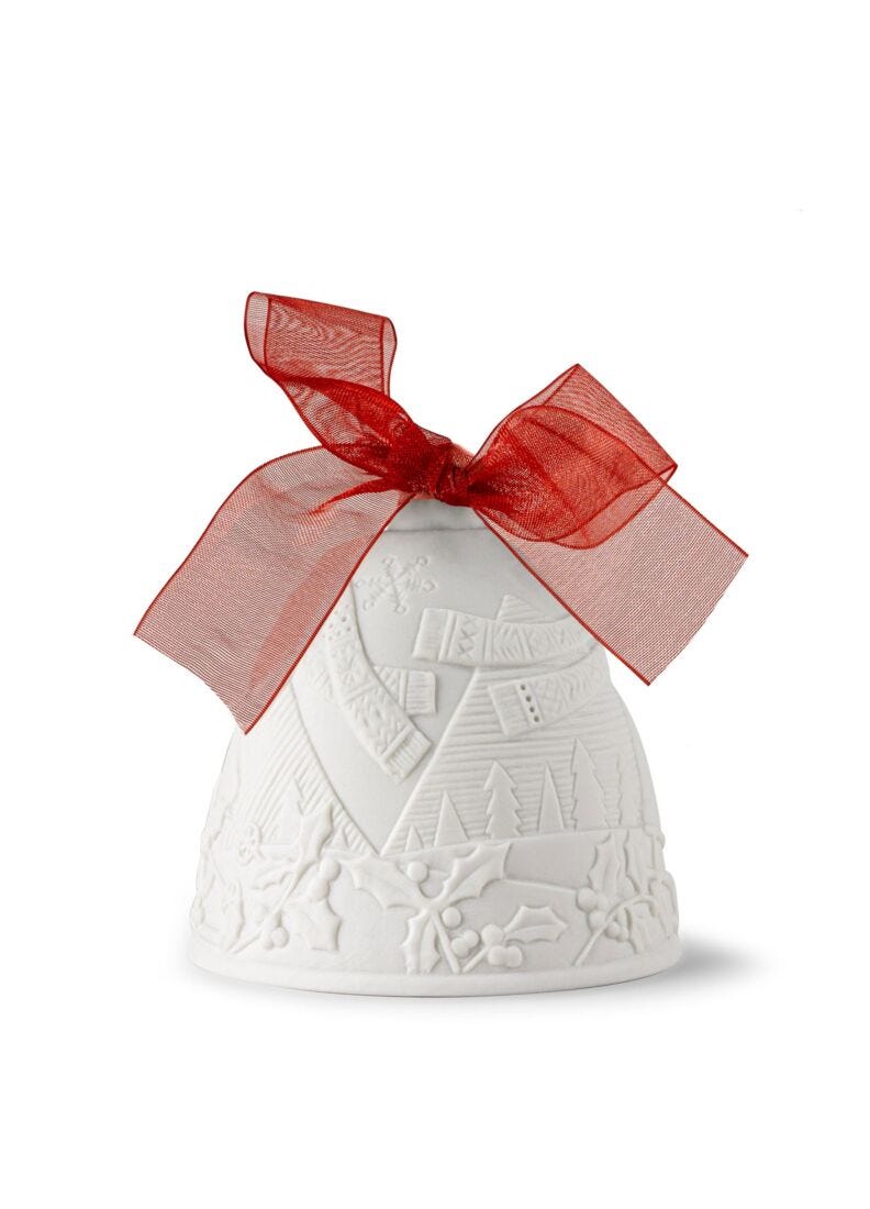 Lladro Campana Navidad 2024 (Re-Deco Rojo)