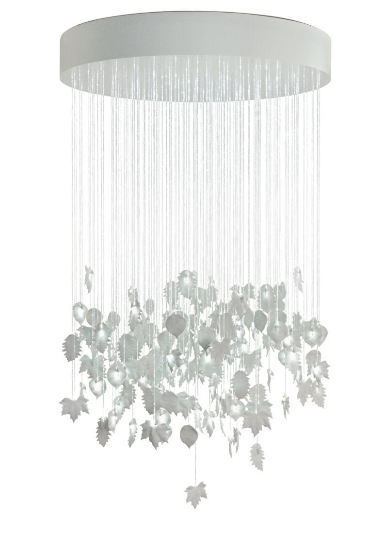 Lladro Chandelier Magic Forest 1 35 M (CE/UK). Blanco