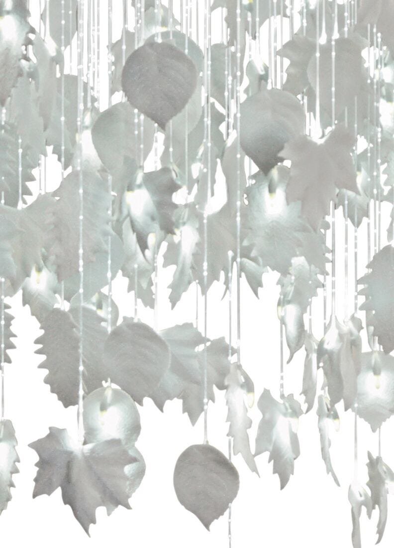 lladro Chandelier Magic Forest 1 35 m (CE/UK). Blanco