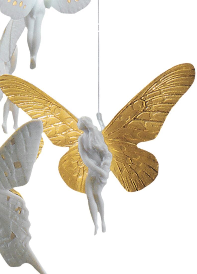 Lladro Chandelier Niágara 0 60 M. Lustre Oro (CE/UK)