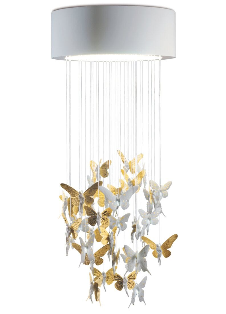 lladro Chandelier Niágara 0 60 m. Lustre oro (CE/UK)