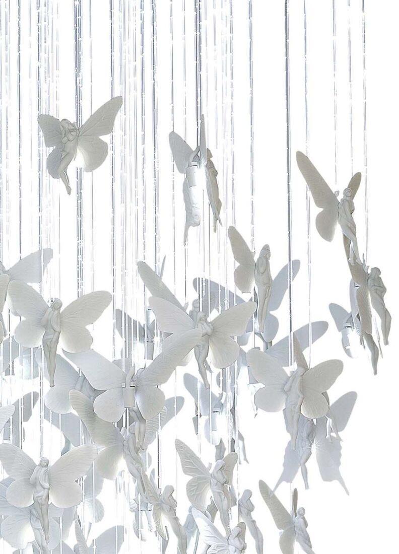 Lladro Chandelier Niágara 1 10 M (CE/UK). Blanco