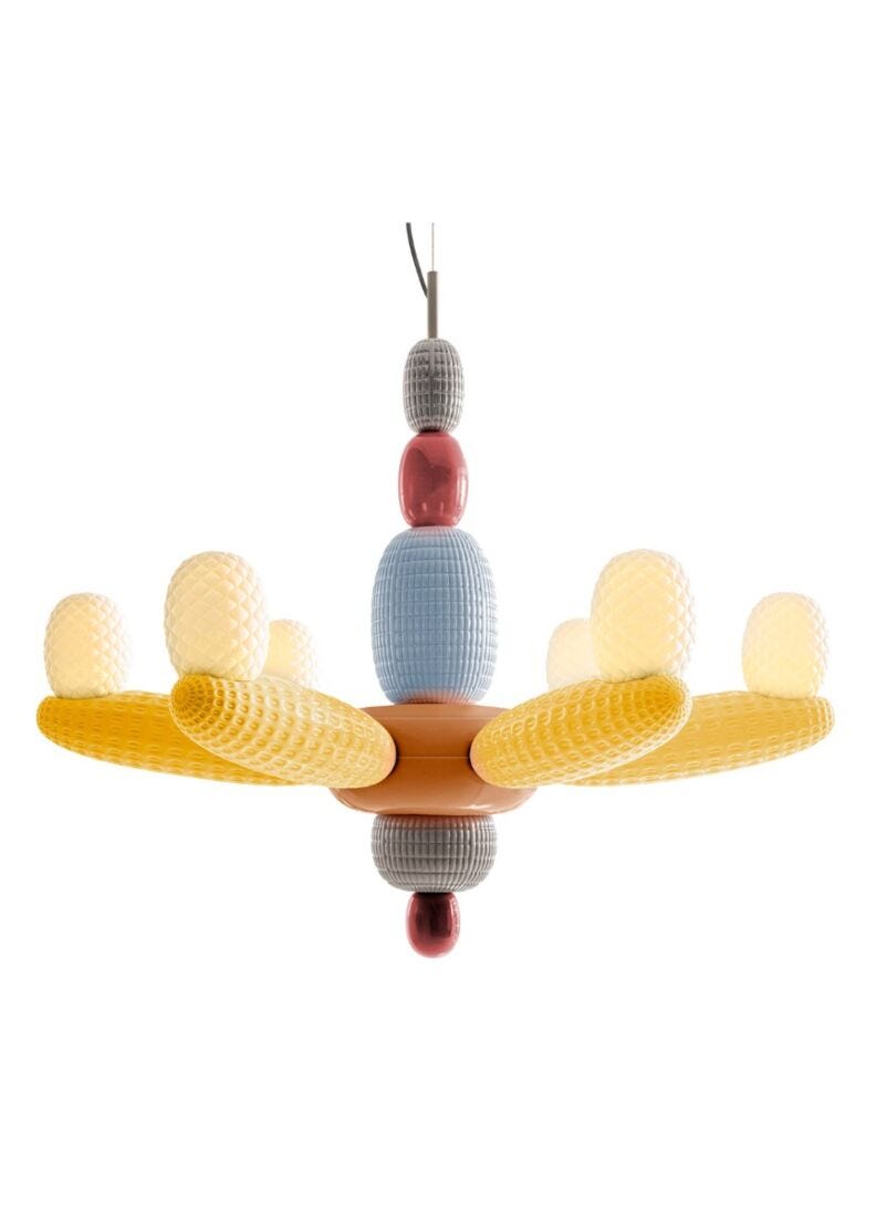 lladro Chandelier Soft Blown. Amarillo (CE/UK)