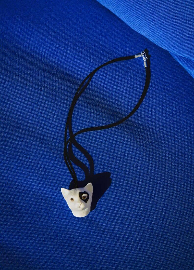 Lladro Colgante Gato Enamorado