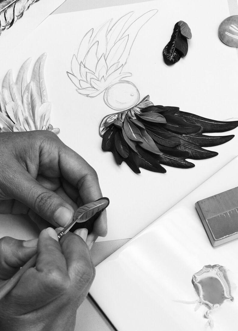 Lladro Collar Paradise Wings