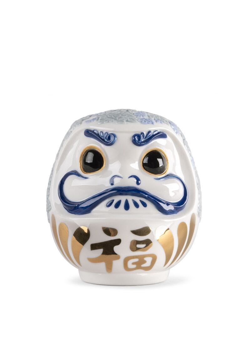 lladro Daruma (azul)