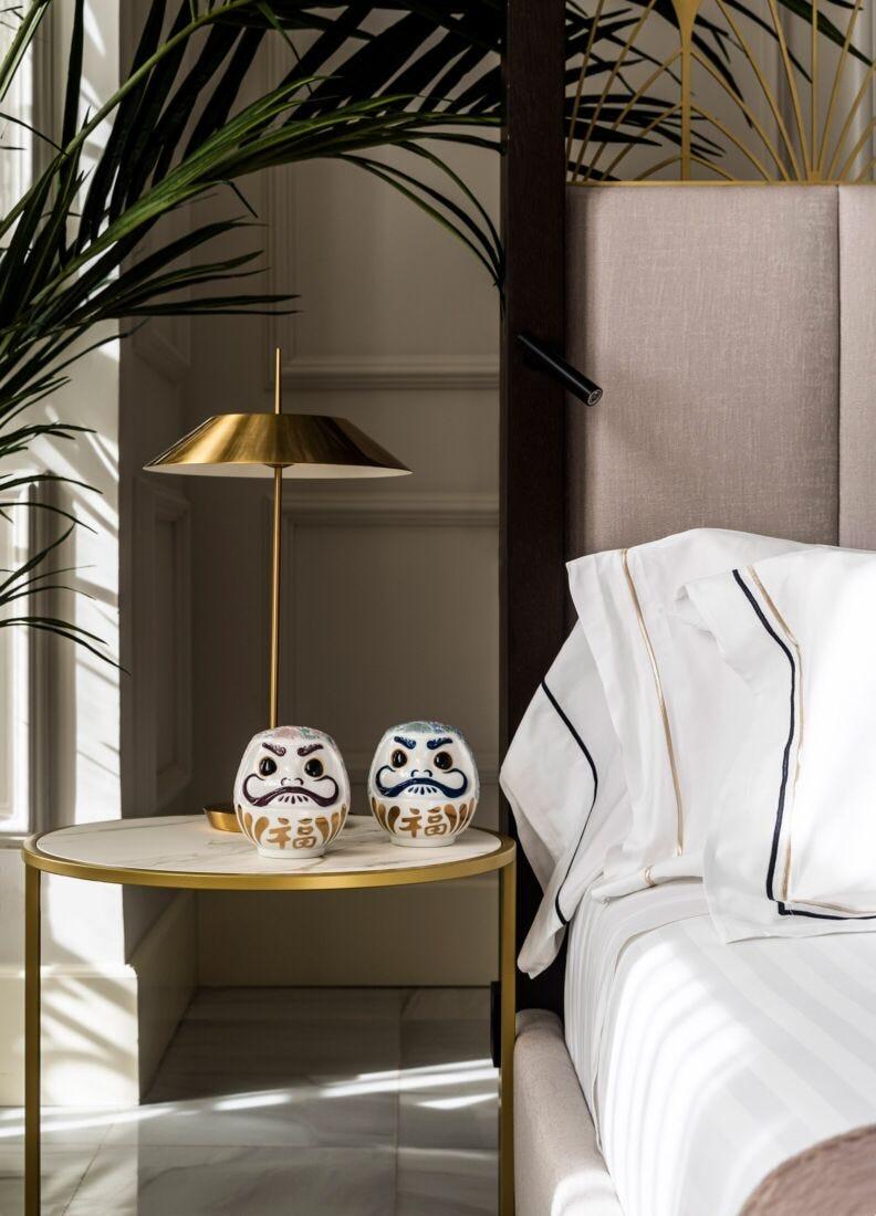 Lladro Daruma (rosa)